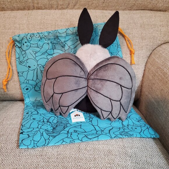 Authentic Jellycat London 'I am Miff Mothman' Plush w/Dust Bag BRAND NEW W/TAGS - Picture 3 of 9